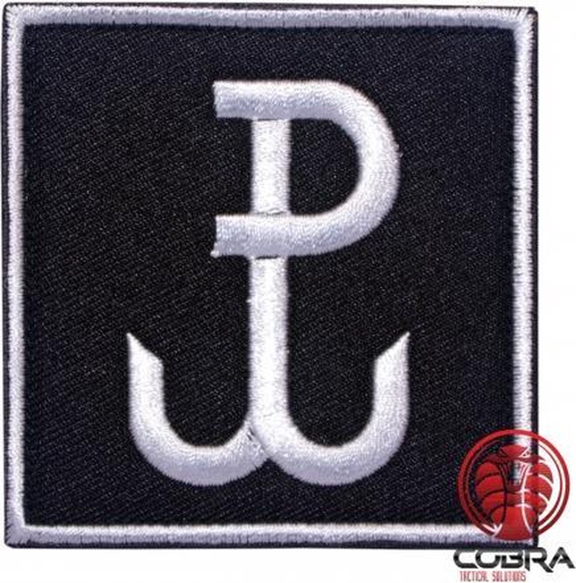 Jednostka Wojskowa Komandosów JWK Polish Special Forces Geborduurde militaire zwarte Patch met klittenband