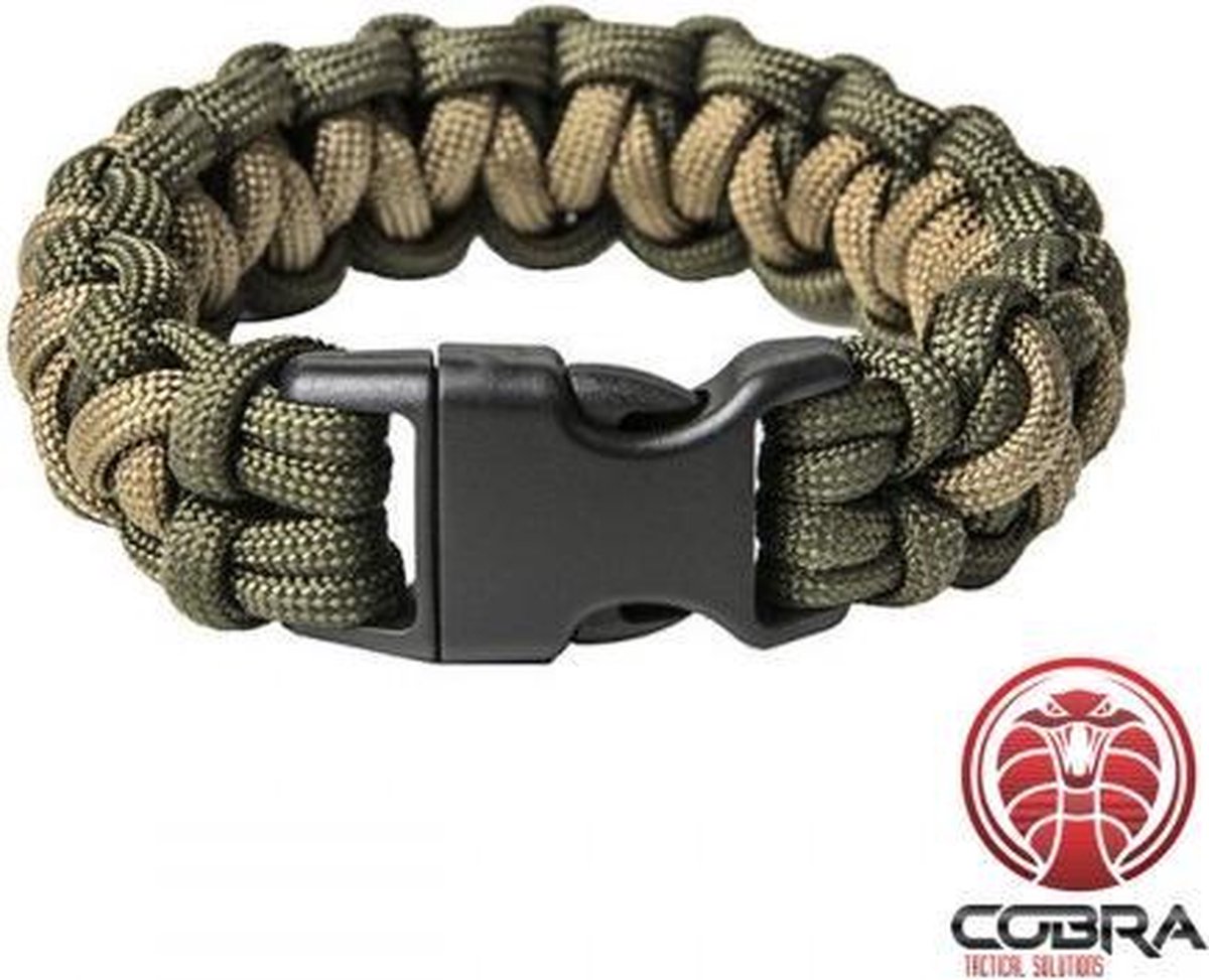 Paracord Armband “Solomon”, Army green