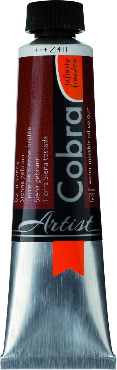 Cobra Artists Olieverf serie 2 Burnt Sienna (411) 40 ml