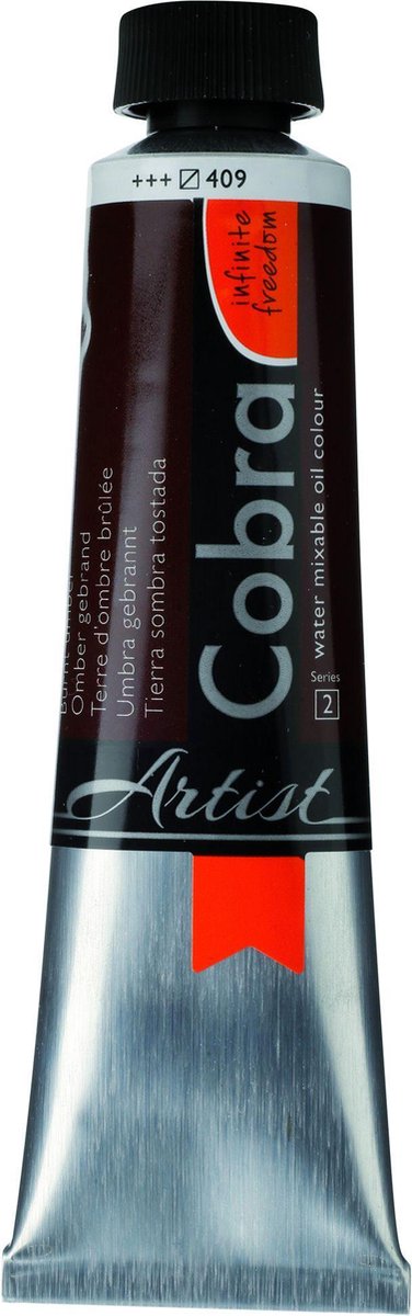 Cobra Artists Olieverf serie 2 Burnt Umber (409) 40 ml