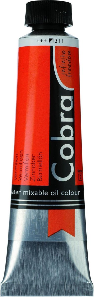 Cobra Artists Olieverf serie 2 Vermilion (311) 40 ml