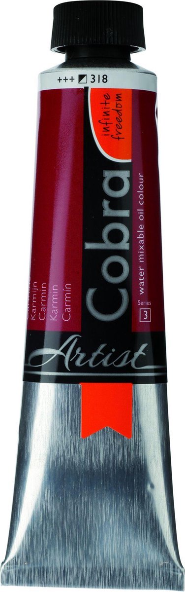 Cobra Artists Olieverf serie 3 Carmine (318) 40 ml