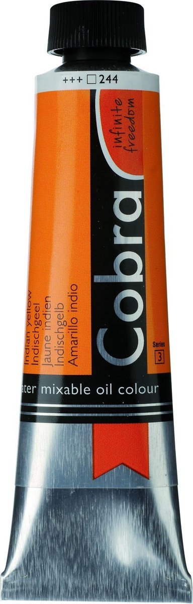 Cobra Artists Olieverf serie 3 Indian Yellow (244) 40 ml