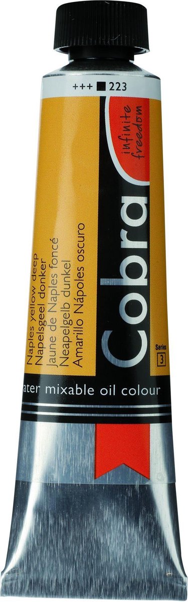 Cobra Artists Olieverf serie 3 Naples Yellow Deep (223) 40 ml