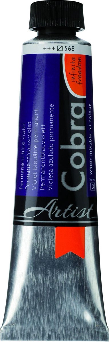 Cobra Artists Olieverf serie 3 Permanent Blue Violet (568) 40 ml