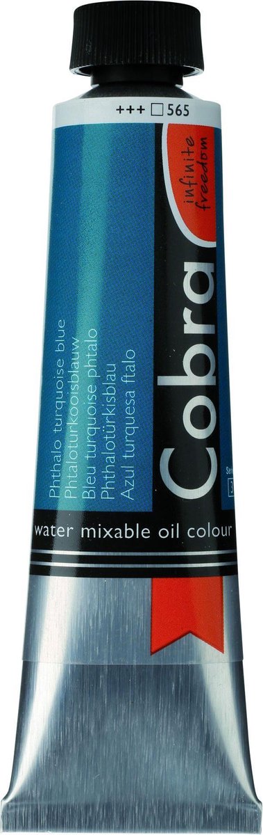 Cobra Artists Olieverf serie 3 Phthalo Turquoise Blue (565) 40 ml