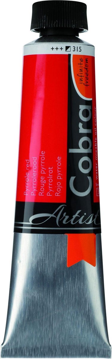 Cobra Artists Olieverf serie 3 Pyrrole Red (315) 40 ml