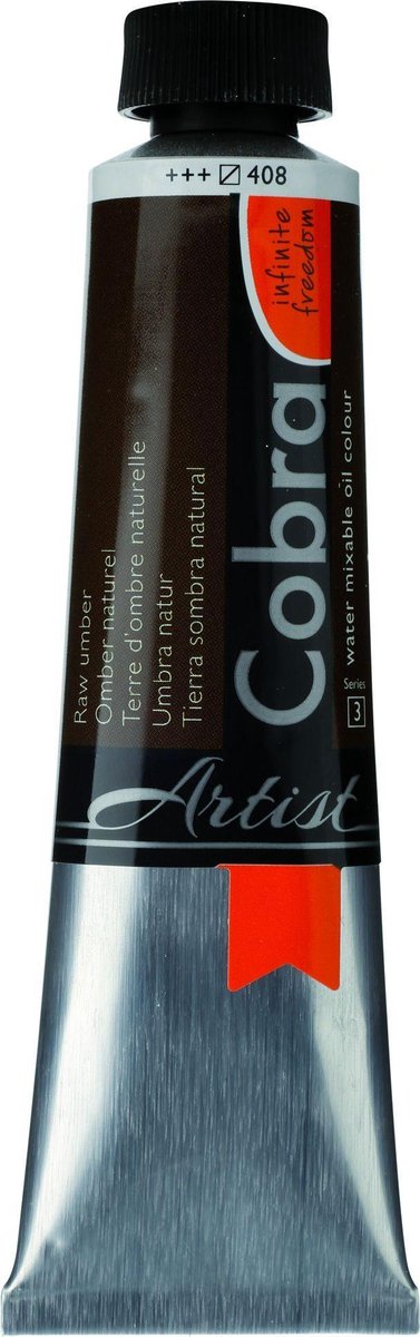 Cobra Artists Olieverf serie 3 Raw Umber (408) 40 ml