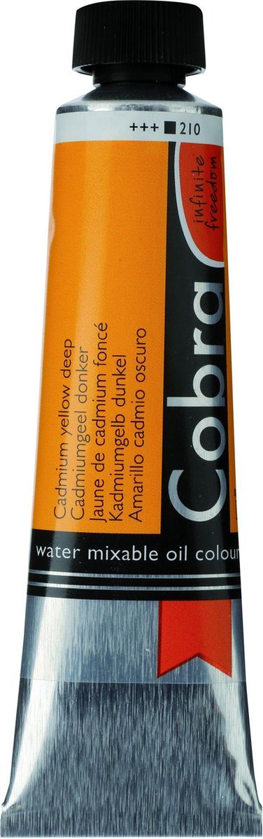 Cobra Artists Olieverf serie 4 Cadmium Yellow Deep (210) 40 ml