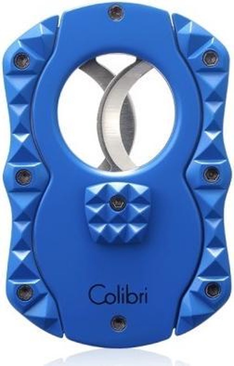 Sigarenknipper Colibri Quasar Double cut blauw