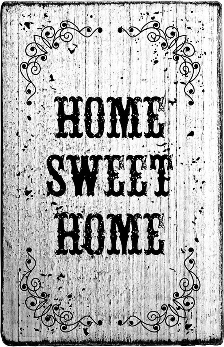 Colop vintage stempel-Home Sweet Home-Stempelen-Kaarten maken-Scrapbook-Knutselen-Hobby-DIY