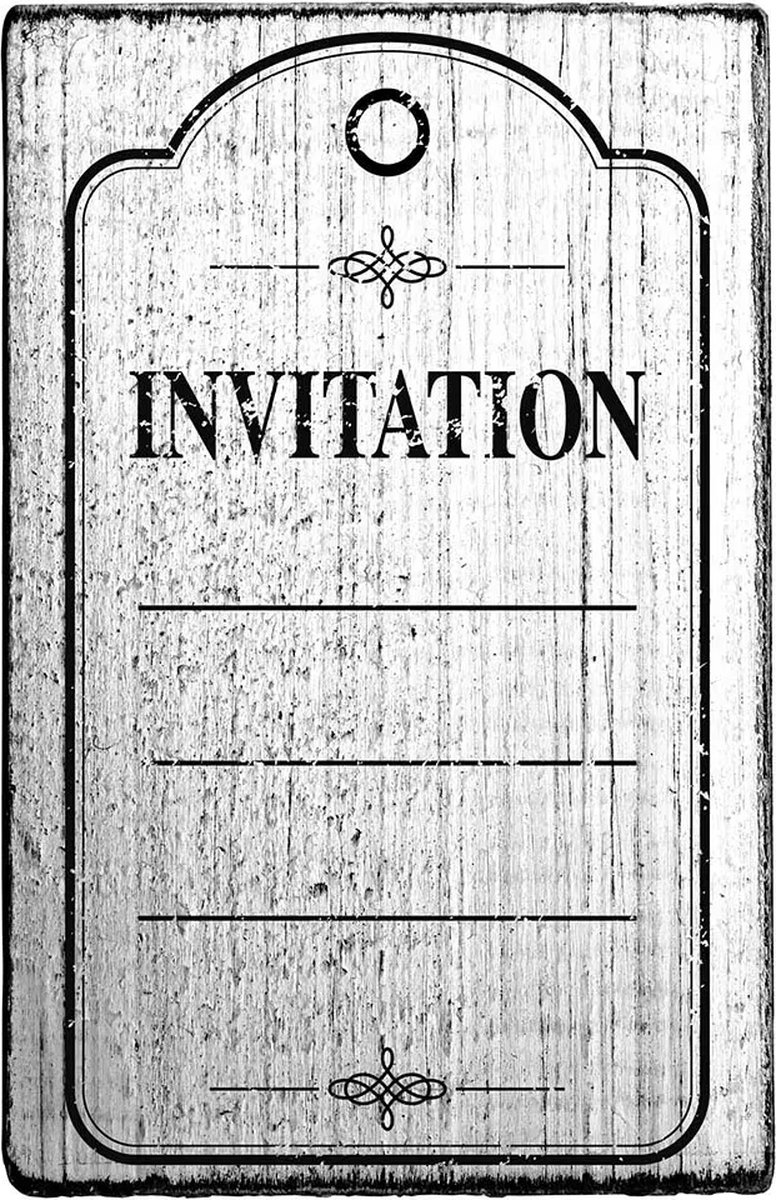 Colop vintage stempel-Invitation-Stempelen-Kaarten maken-Scrapbook-Knutselen-Hobby-DIY