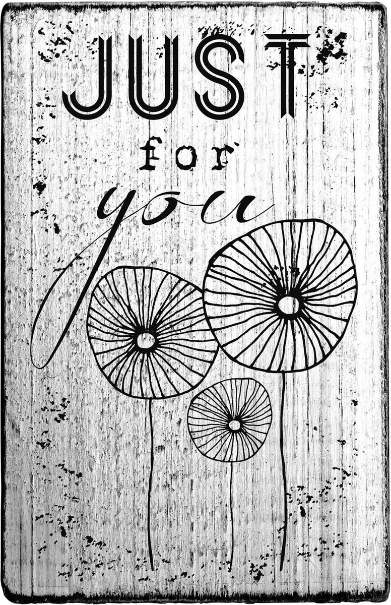 Colop vintage stempel-Just for You-Stempelen-Kaarten maken-Scrapbook-Knutselen-Hobby-DIY