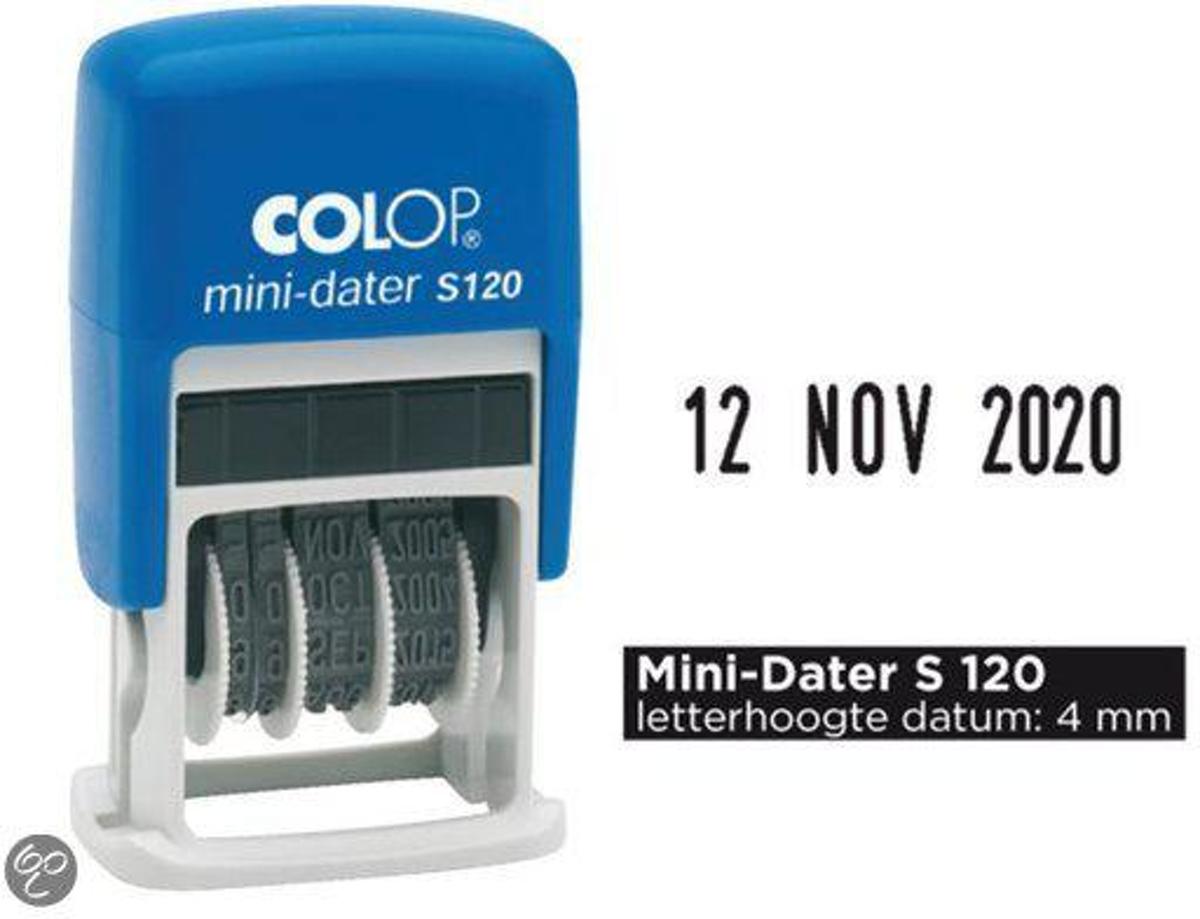 Datumstempel Colop Mini Dater 4mm S120