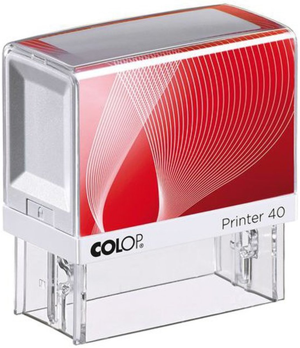 Tekststempel Colop Printer 40+Bon 6 regels