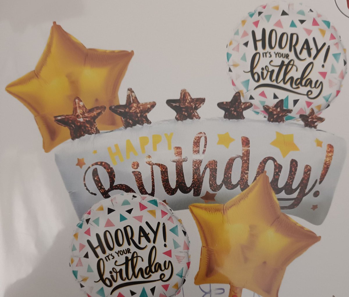 Ballonset 5 stuks mix verjaardag