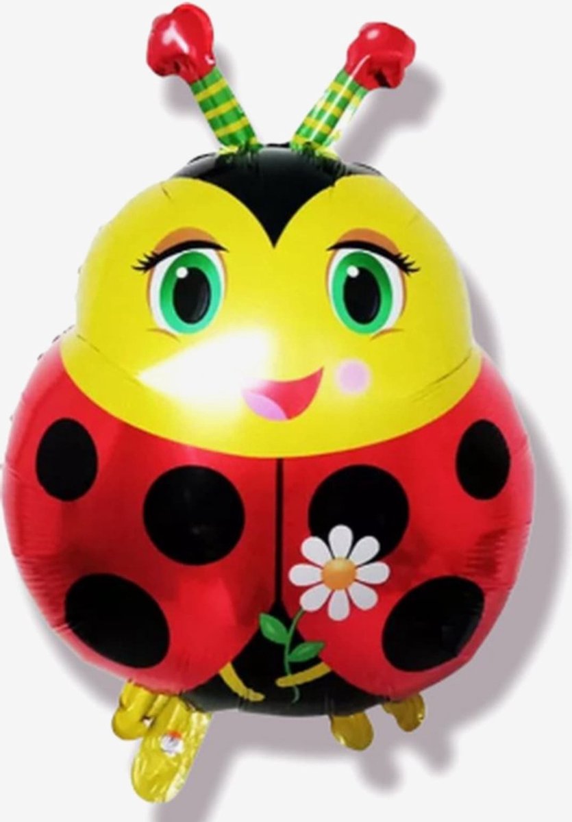 Folie ballon lieveheersbeestje 48.5x67cm