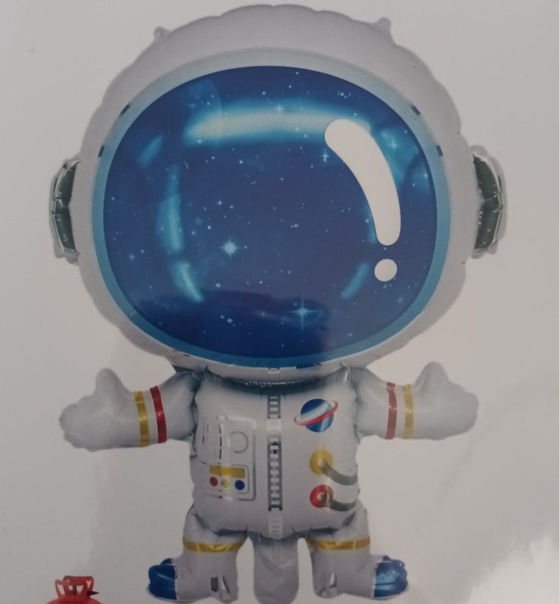 Folieballon astronauten 70x52cm