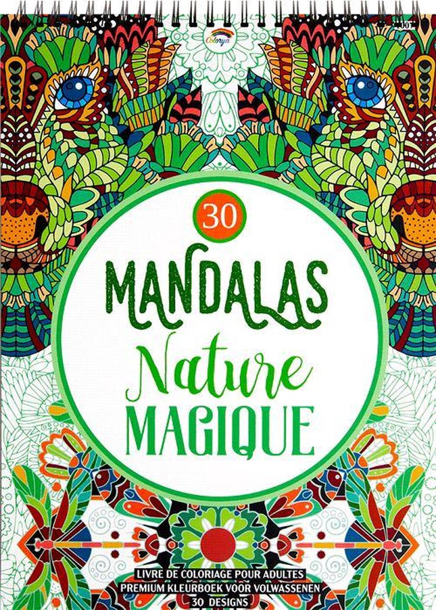 Mandala Nature Magique Voor volwassenen Colorya