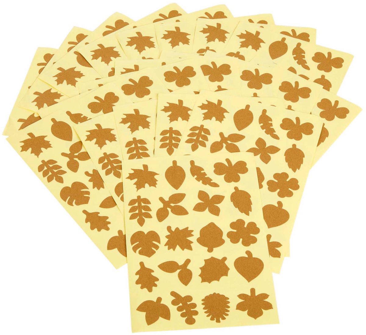 Colorations - Botanisch Knutselstickers, 400st.