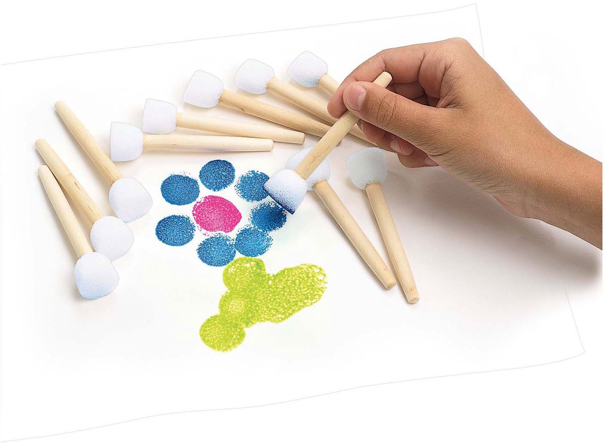 Colorations - Paint-A-Dot Penselen, 12st.