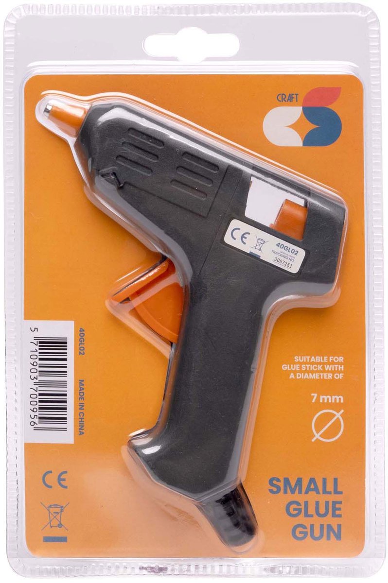   lijmpistool - compact en creatief knutselgereedschap.