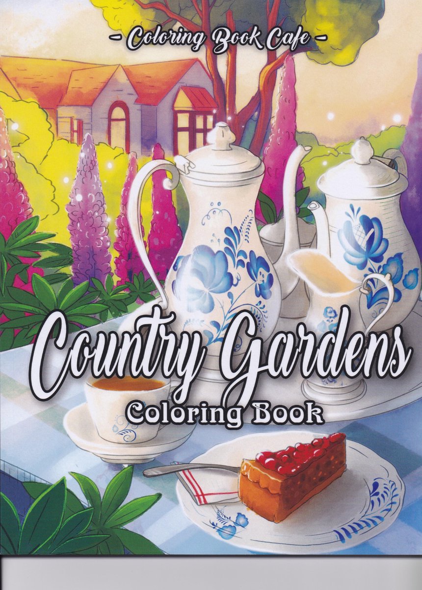 Country Gardens Coloring Book