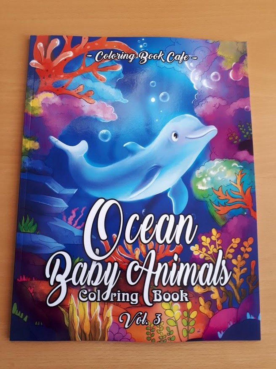 Ocean Baby Animals 3 - Coloring book