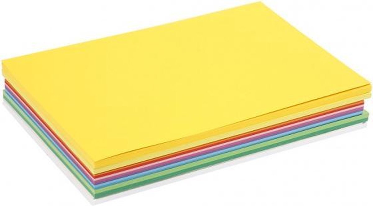 voorjaars karton 21 x 29,7 cm 300 stuks 180 g multicolor