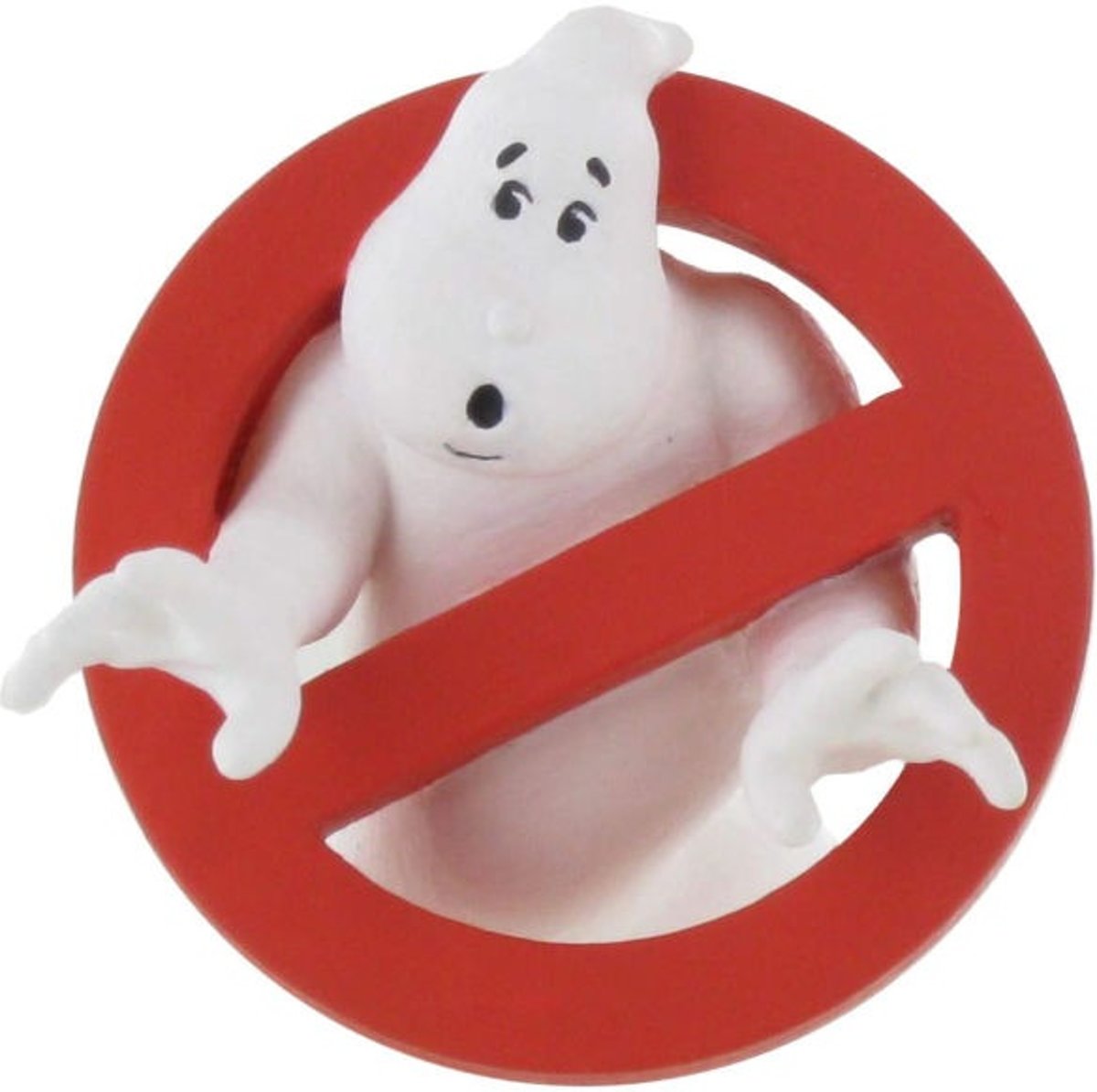 Comansi Speelfiguur Ghostbusters: Logo 5 Cm Rood/wit