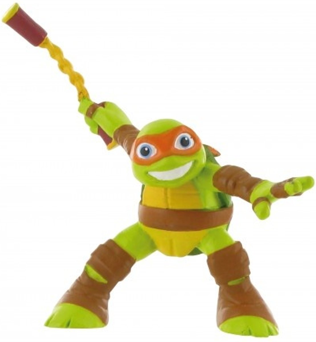 Comansi Speelfiguur Ninja Turtles Michelangelo 9 Cm Groen