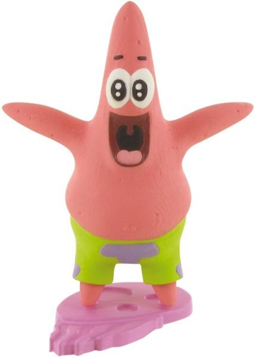 Comansi Speelfiguur Spongebob Patrick 7 Cm Roze