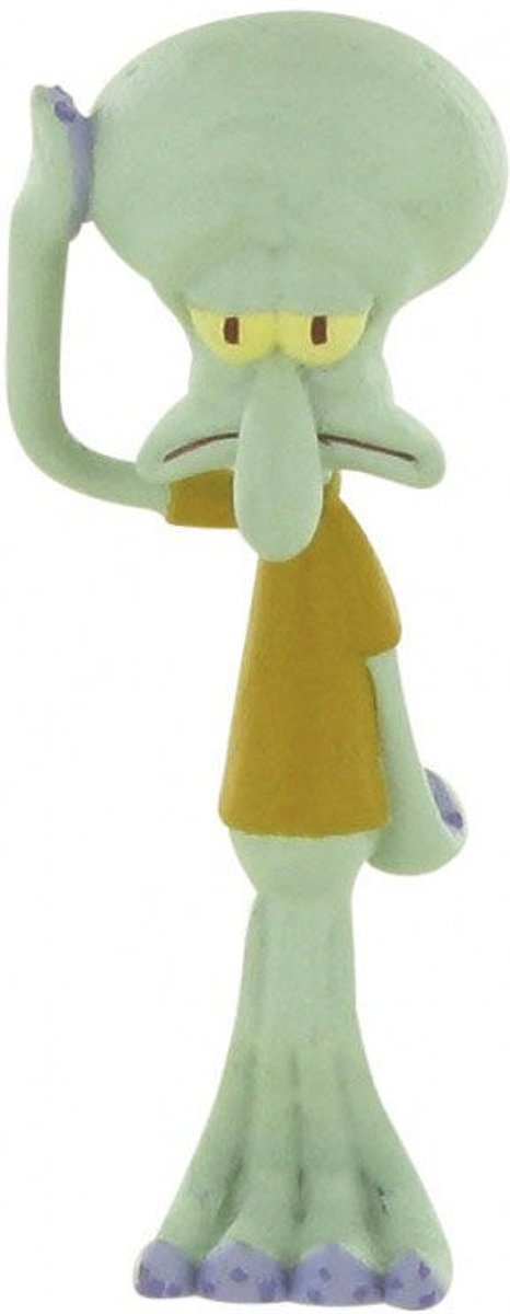 Comansi Speelfiguur Spongebob Squidward 7 Cm Groen