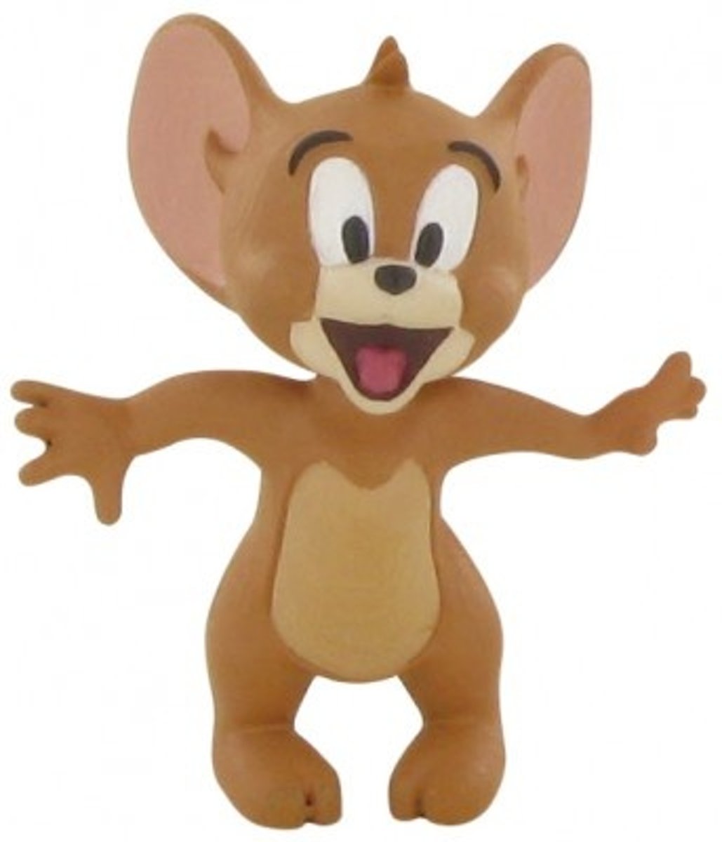 Comansi Speelfiguur Tom & Jerry smiling 6 Cm Bruin