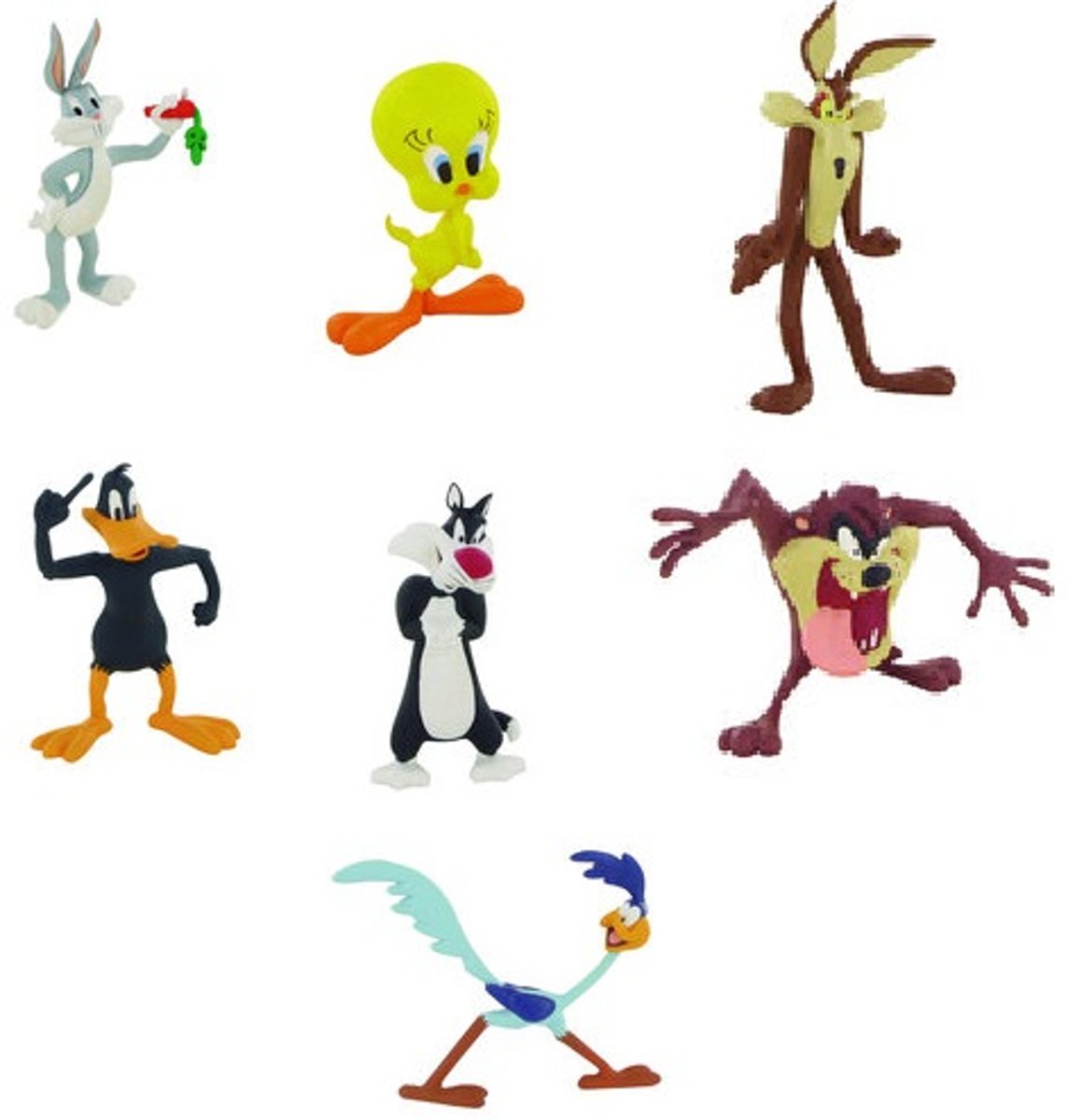 Looney Tunes Figuren set van 8cm