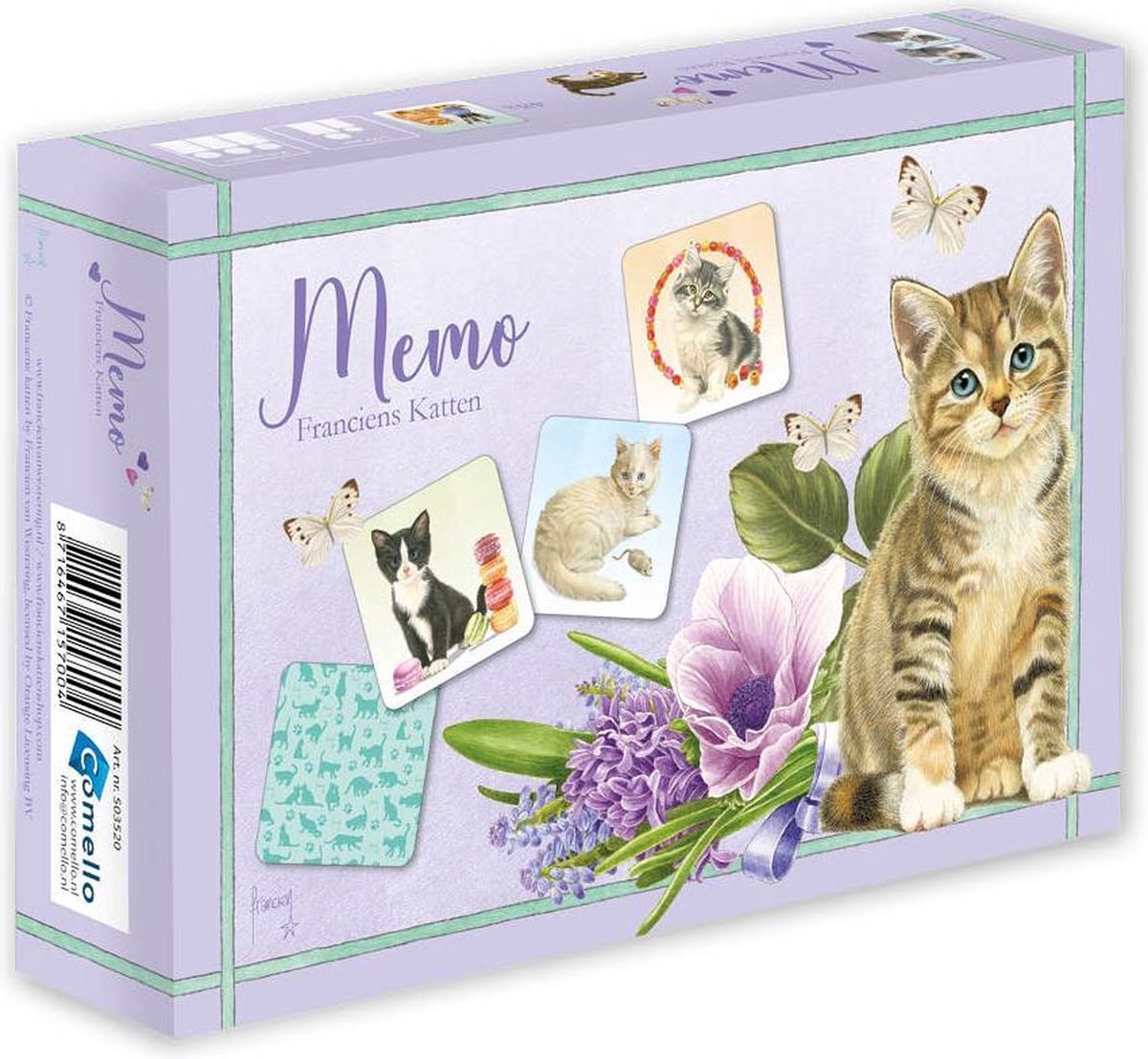 Memo spel (memory) Kranciens katten