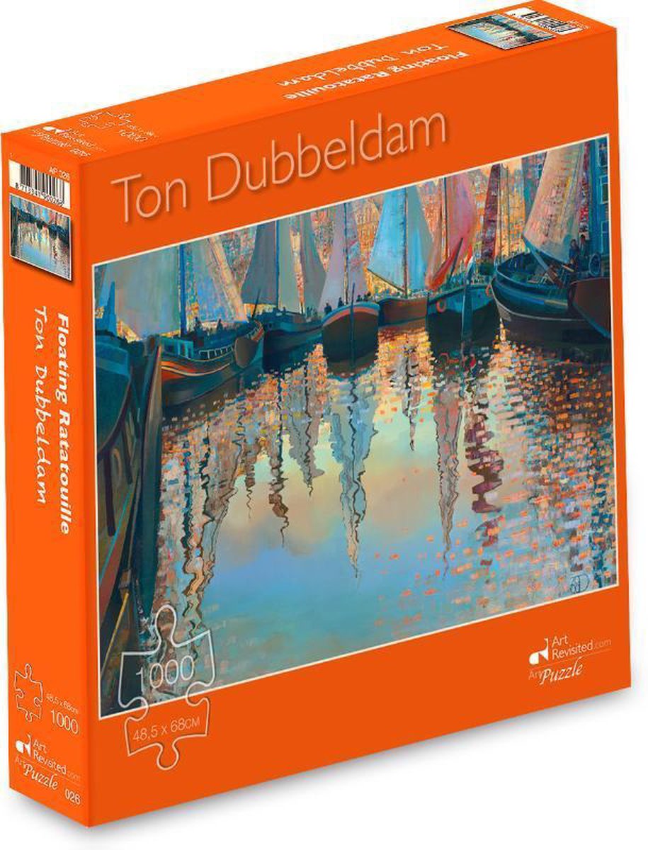 Puzzel Floating ratatouille - Ton Dubbeldam (1000st.)