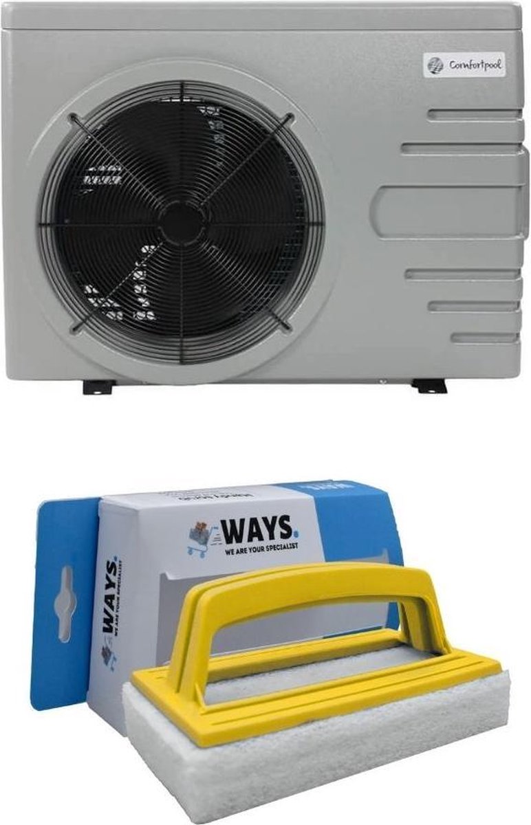 Inverter Pro 17 - Zwembad Warmtepomp & WAYS Scrubborstel