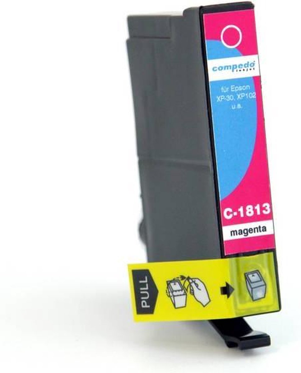 Compedo Epson T1803 / 1813 inktcartridge, magenta