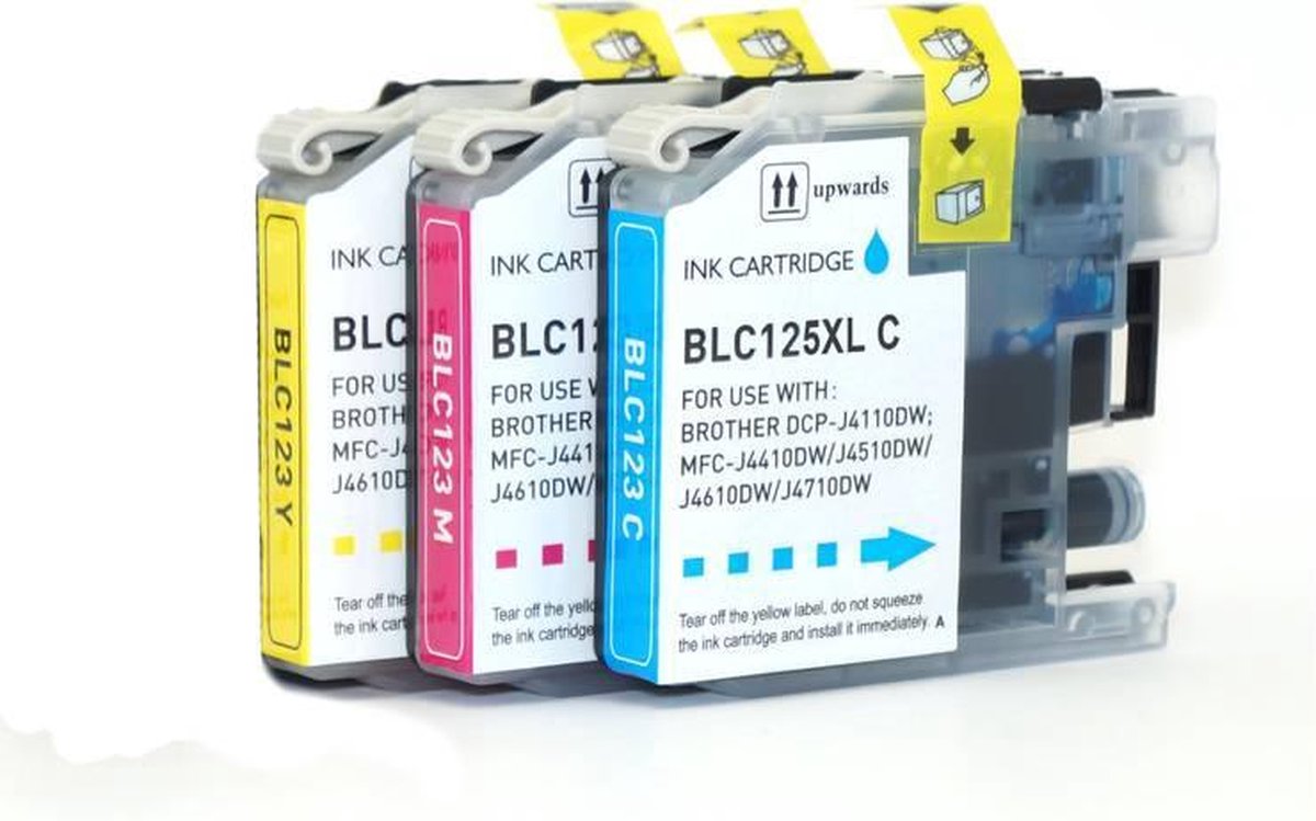 Compedo Printer cartridge Brother LC125, multipack