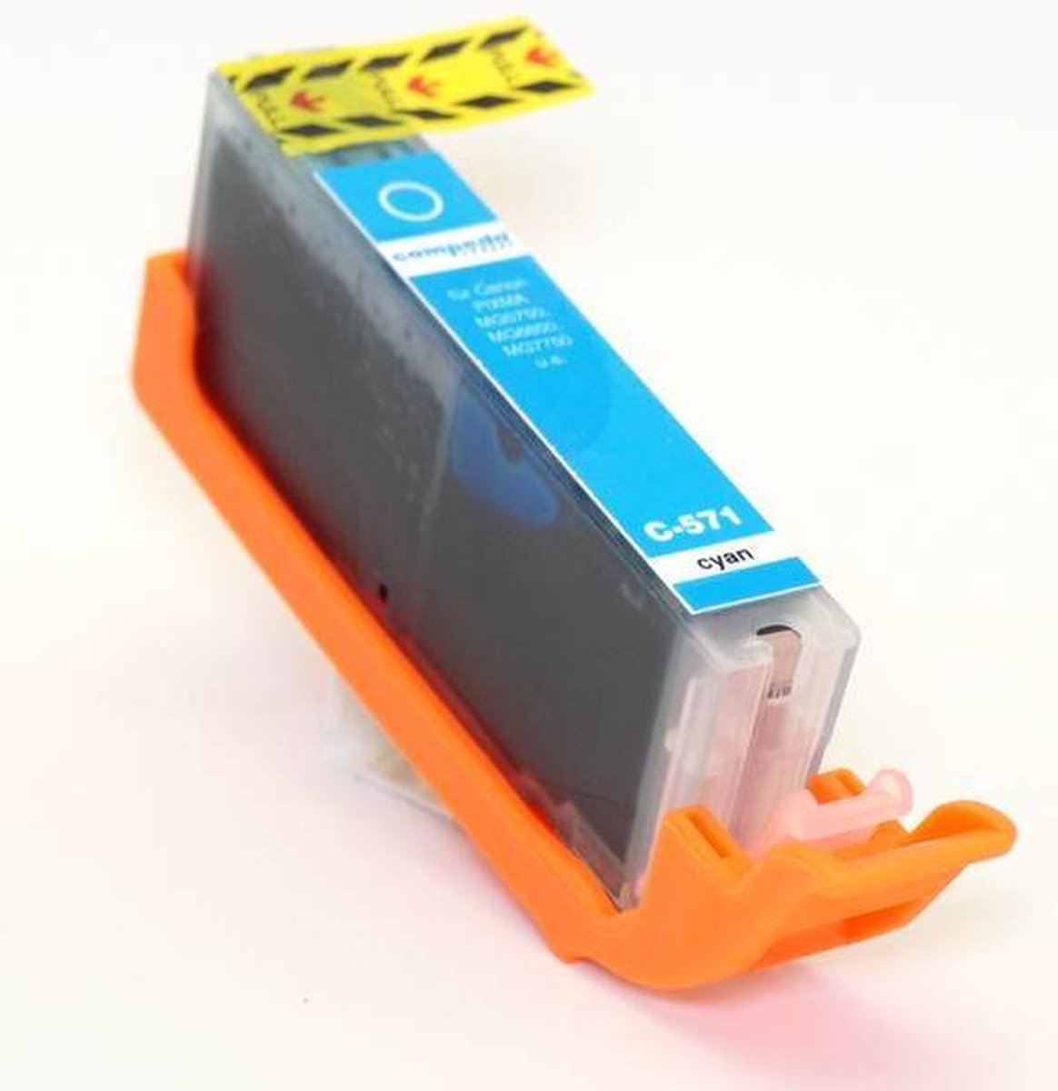 Compedo Printer cartridge Canon CLI-571, cyaan