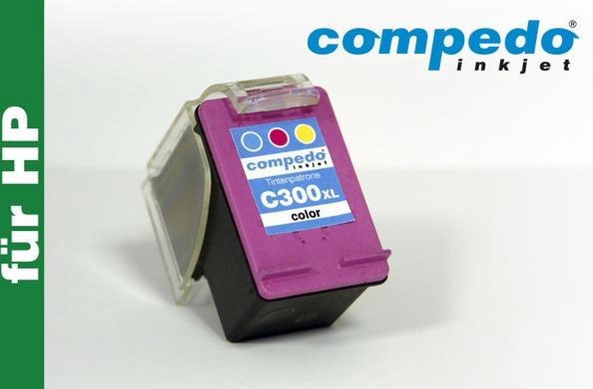 Compedo Printercartridge voor HP 300XL/CC633EE, kleur