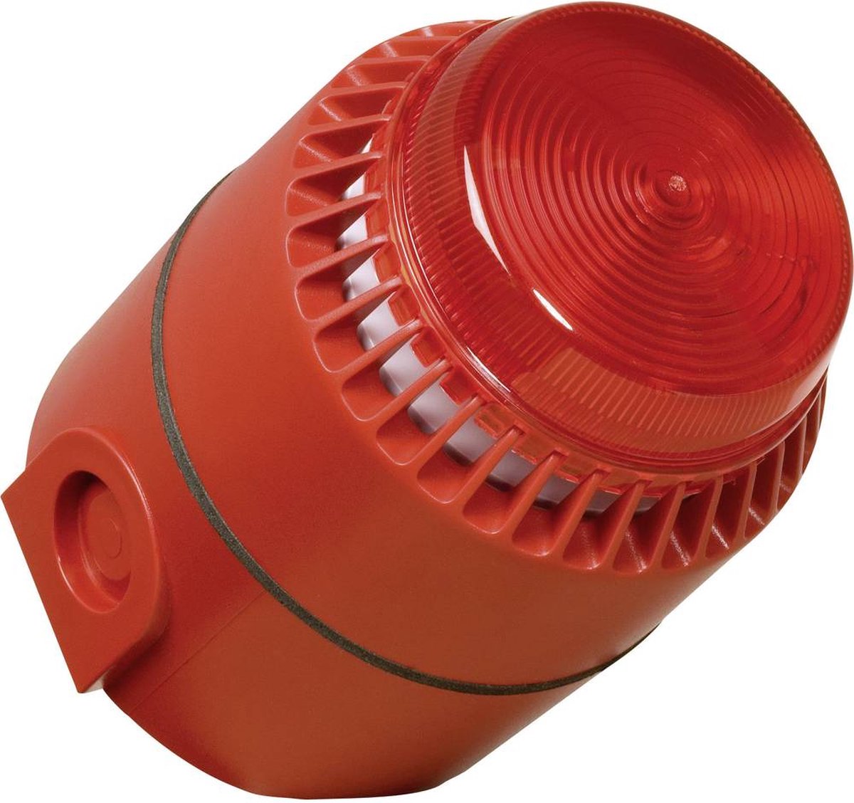 ComPro Combi-signaalgever Flashni Rood Flitslicht, Continugeluid 24 V/DC 110 dB