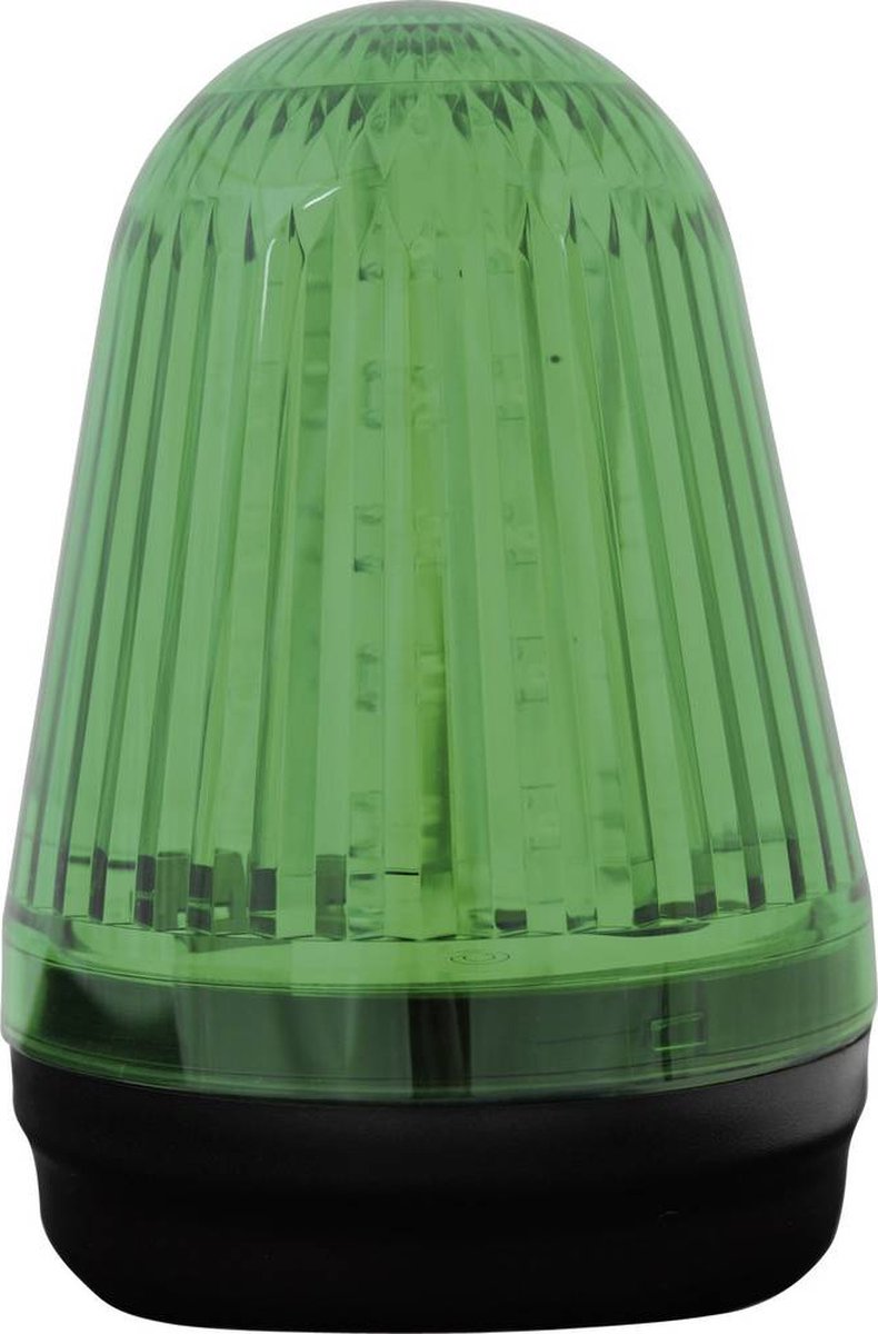 ComPro Signaallamp LED Blitzleuchte BL90 2F CO/BL/90/G/024 Groen Continulicht, Flitslicht 24 V/DC, 24 V/AC