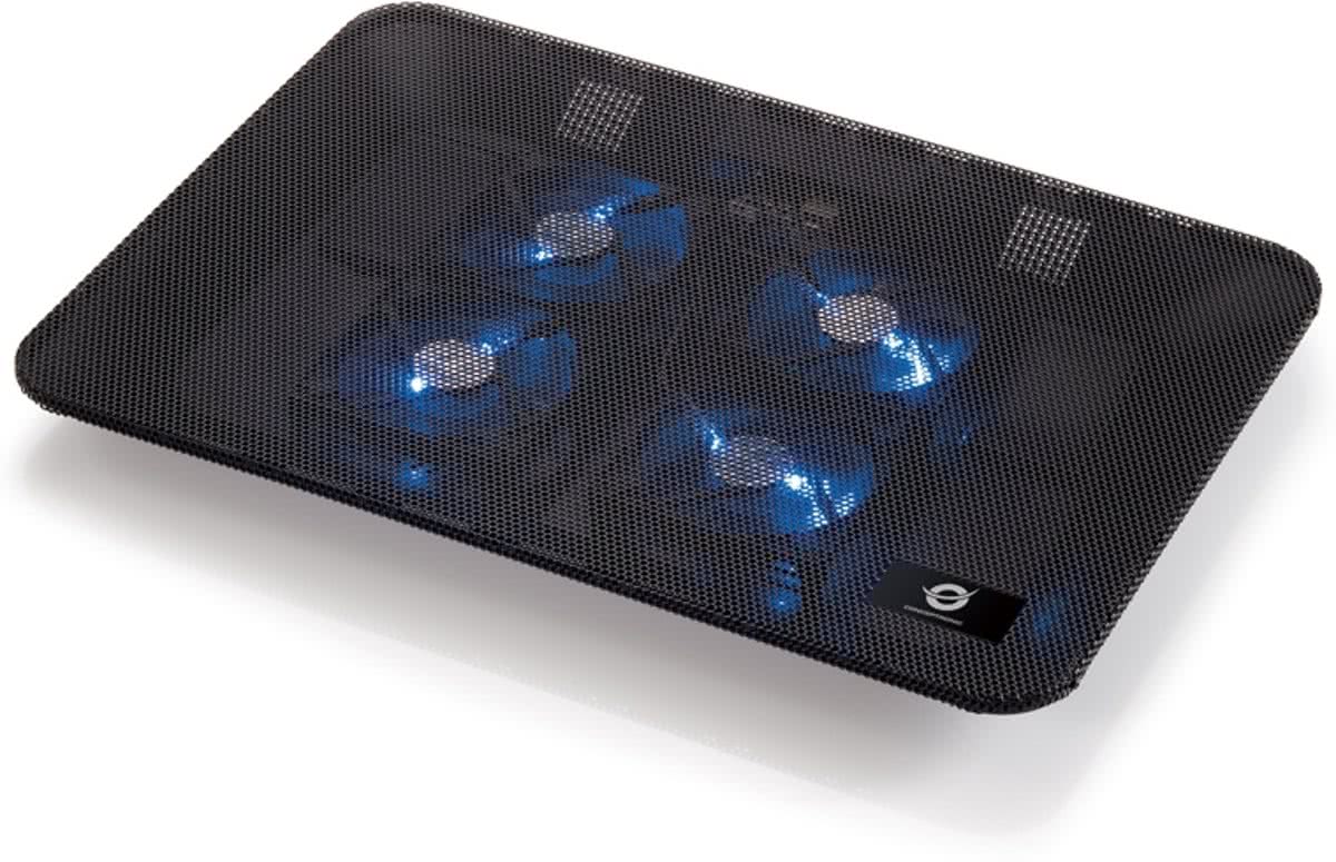 Conceptronic Notebook koelkussen met 4 ventilators