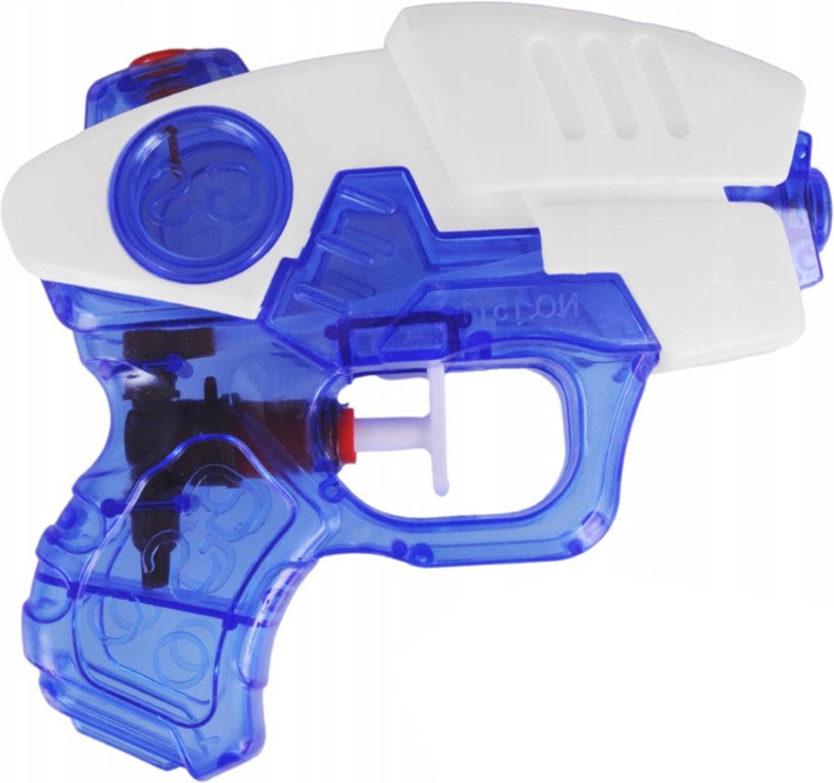 Concorde waterpistooltje/waterpistool - blauw/wit - 12 cm - speelgoed