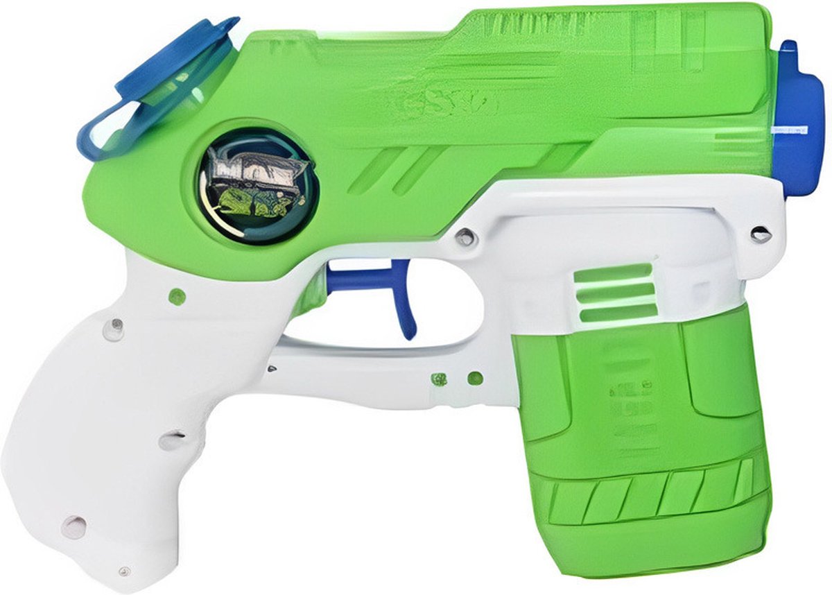 Concorde waterpistooltje/waterpistool - groen/wit - 18 cm - speelgoed