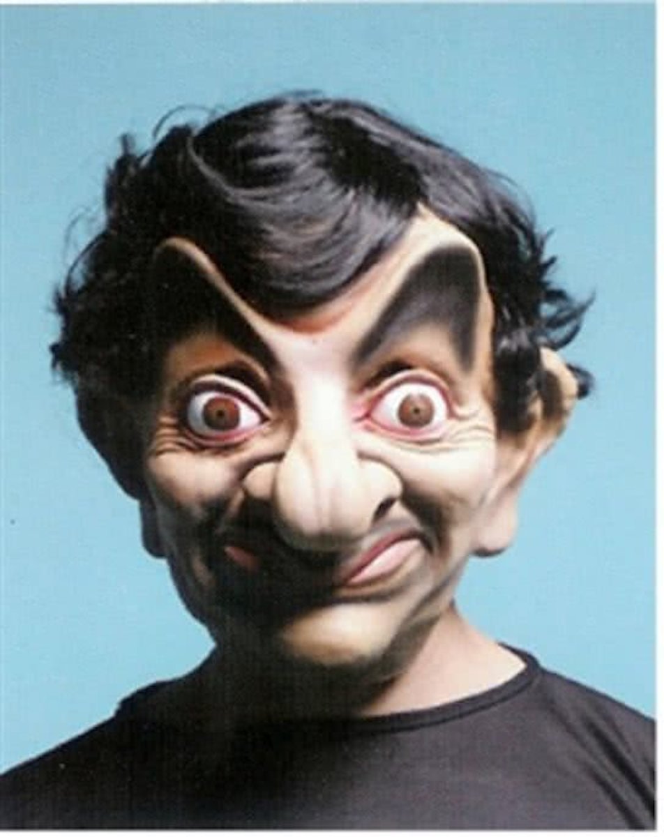 Masker Rowan Atkinson, Mister Bean verkleedmasker