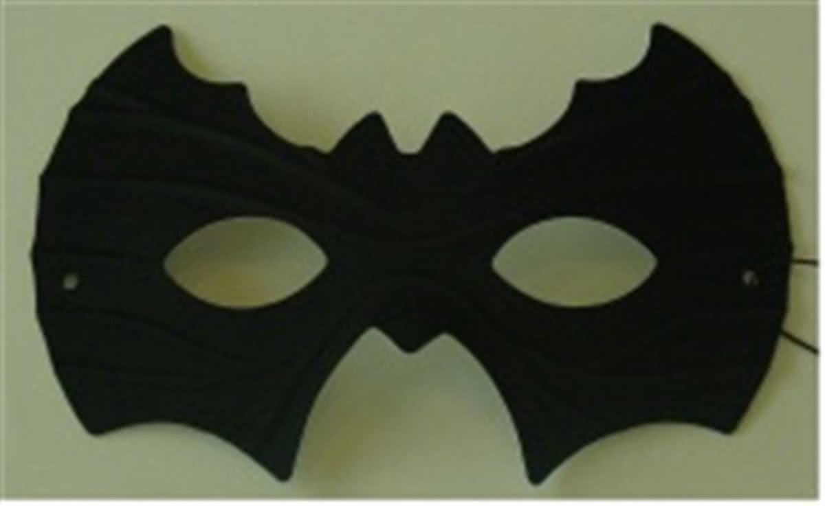 Oogmasker batman zwart