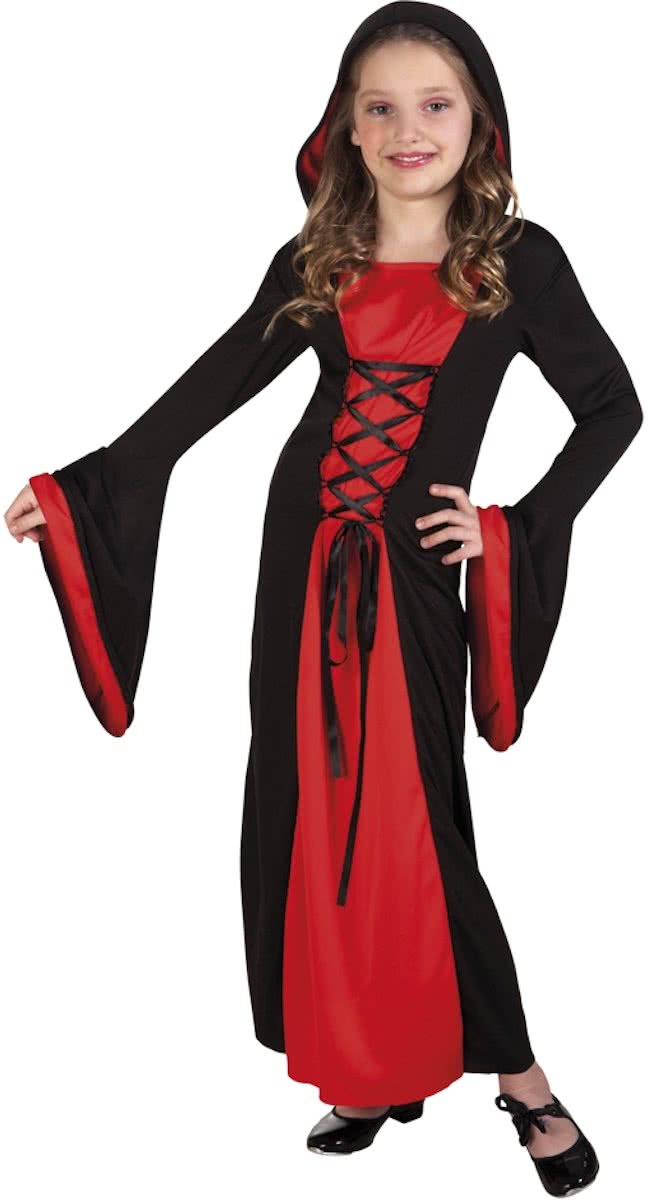 St. Kinderkostuum Vampire Lady (10-12 Jaar)